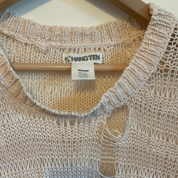 Hang ten 🦶 open knit sweater - Picture 2 of 6